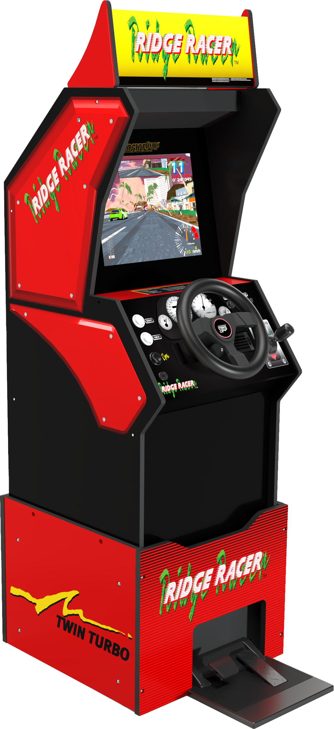 【新作再入荷】Arcade1Up, Ridge Racer Arcade 輸入品新品送料込 即納 (リッジレーサー・レイブレーサー・エースドライバー)2 その他