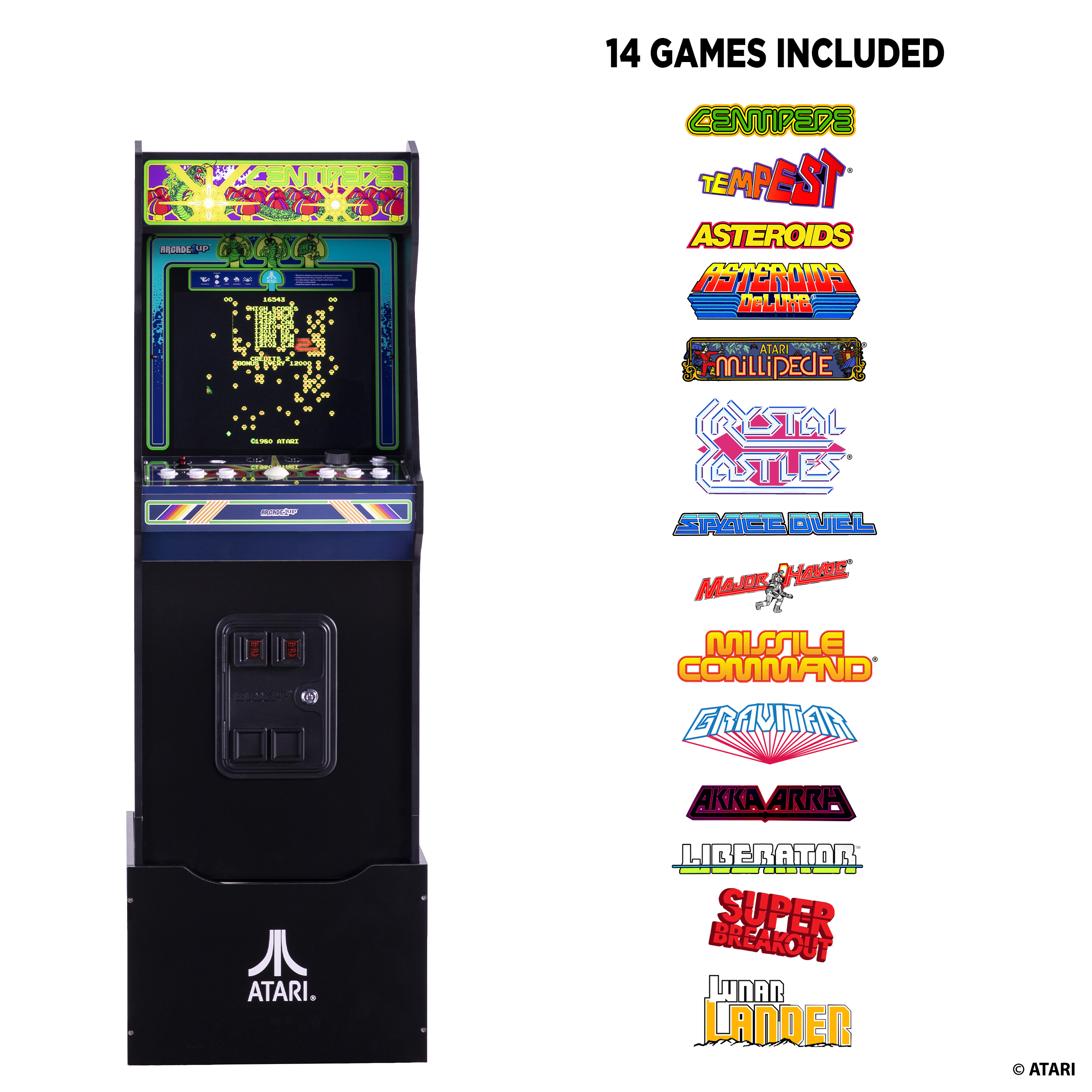Atari Centipede Asteroids